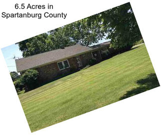 6.5 Acres in Spartanburg County