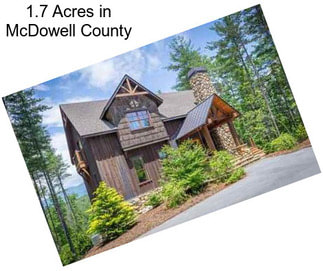 1.7 Acres in McDowell County