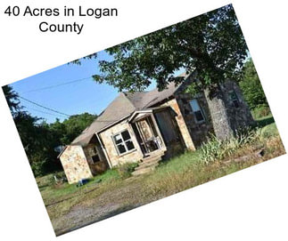 40 Acres in Logan County