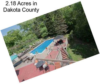 2.18 Acres in Dakota County