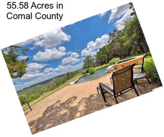 55.58 Acres in Comal County