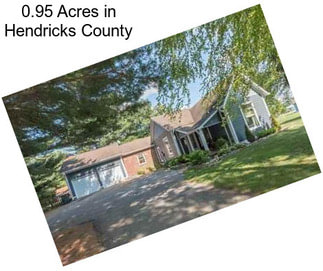 0.95 Acres in Hendricks County