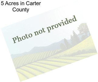 5 Acres in Carter County