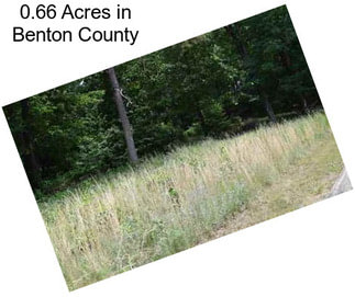 0.66 Acres in Benton County