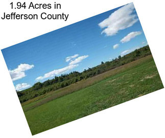 1.94 Acres in Jefferson County