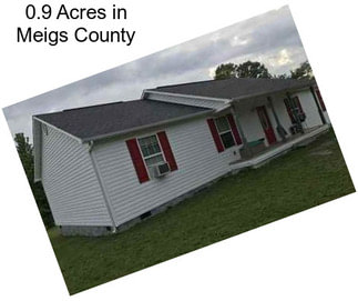 0.9 Acres in Meigs County