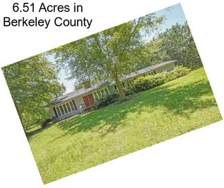 6.51 Acres in Berkeley County