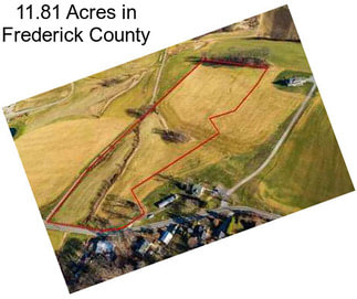 11.81 Acres in Frederick County