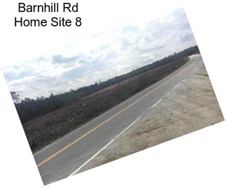 Barnhill Rd Home Site 8