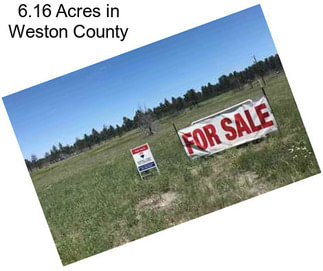 6.16 Acres in Weston County