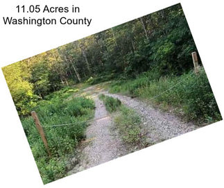 11.05 Acres in Washington County