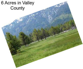 6 Acres in Valley County