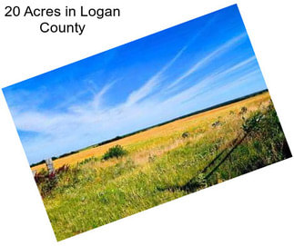 20 Acres in Logan County