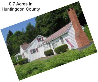 0.7 Acres in Huntingdon County