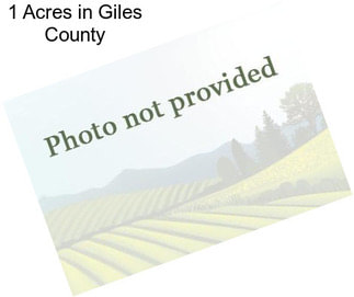 1 Acres in Giles County