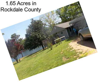 1.65 Acres in Rockdale County