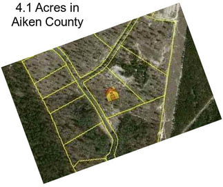 4.1 Acres in Aiken County