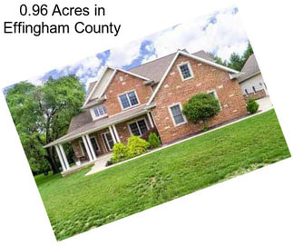 0.96 Acres in Effingham County