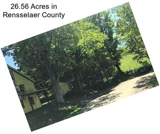 26.56 Acres in Rensselaer County