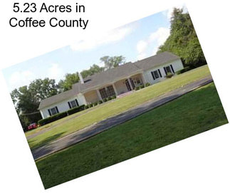 5.23 Acres in Coffee County