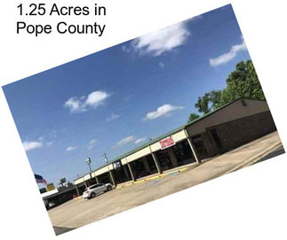 1.25 Acres in Pope County