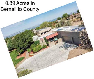 0.89 Acres in Bernalillo County