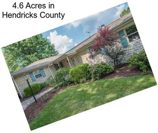 4.6 Acres in Hendricks County