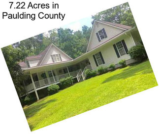 7.22 Acres in Paulding County