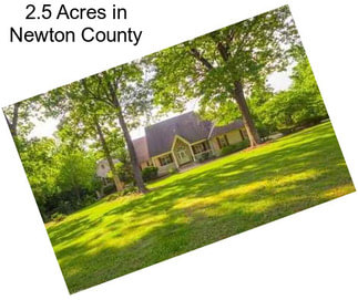 2.5 Acres in Newton County