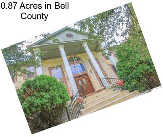0.87 Acres in Bell County