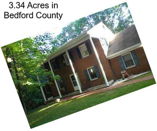 3.34 Acres in Bedford County