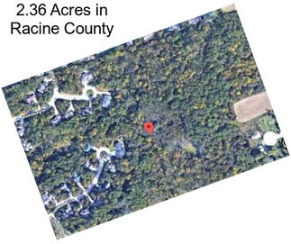 2.36 Acres in Racine County