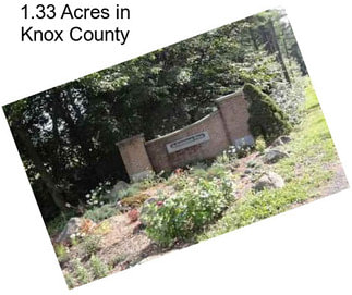 1.33 Acres in Knox County