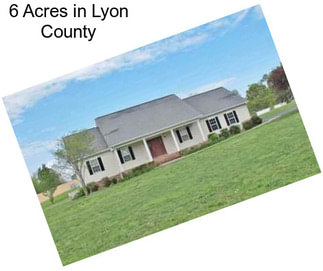 6 Acres in Lyon County