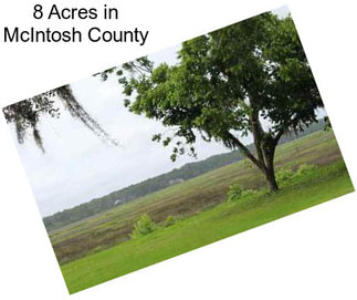 8 Acres in McIntosh County