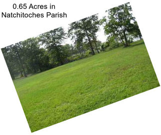 0.65 Acres in Natchitoches Parish