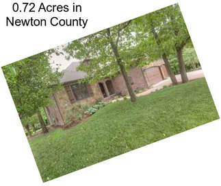 0.72 Acres in Newton County