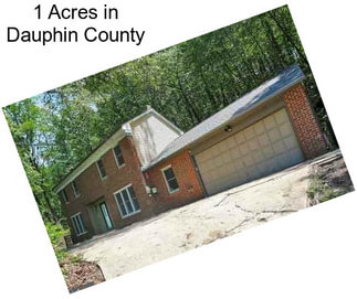 1 Acres in Dauphin County