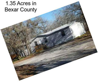 1.35 Acres in Bexar County