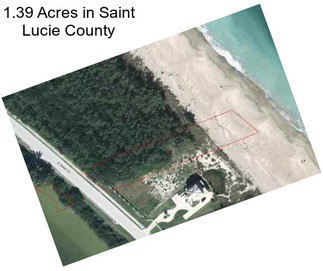 1.39 Acres in Saint Lucie County