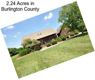 2.24 Acres in Burlington County