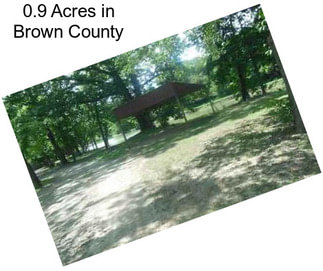 0.9 Acres in Brown County