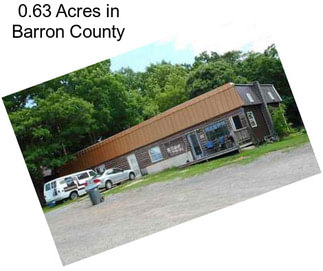 0.63 Acres in Barron County