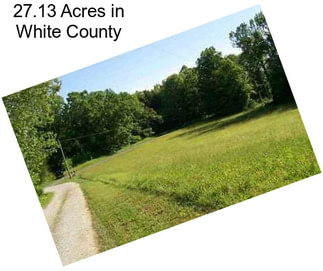 27.13 Acres in White County