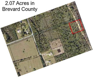 2.07 Acres in Brevard County