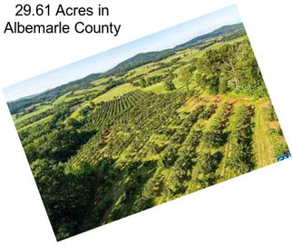 29.61 Acres in Albemarle County