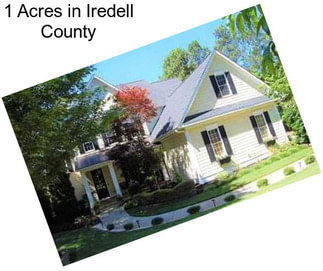 1 Acres in Iredell County