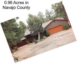 0.96 Acres in Navajo County