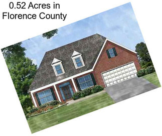 0.52 Acres in Florence County