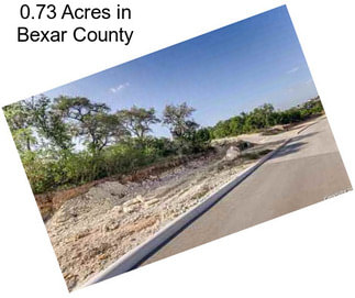 0.73 Acres in Bexar County